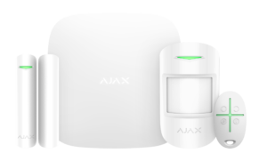 Ajax StarterKit wireless security system (white)